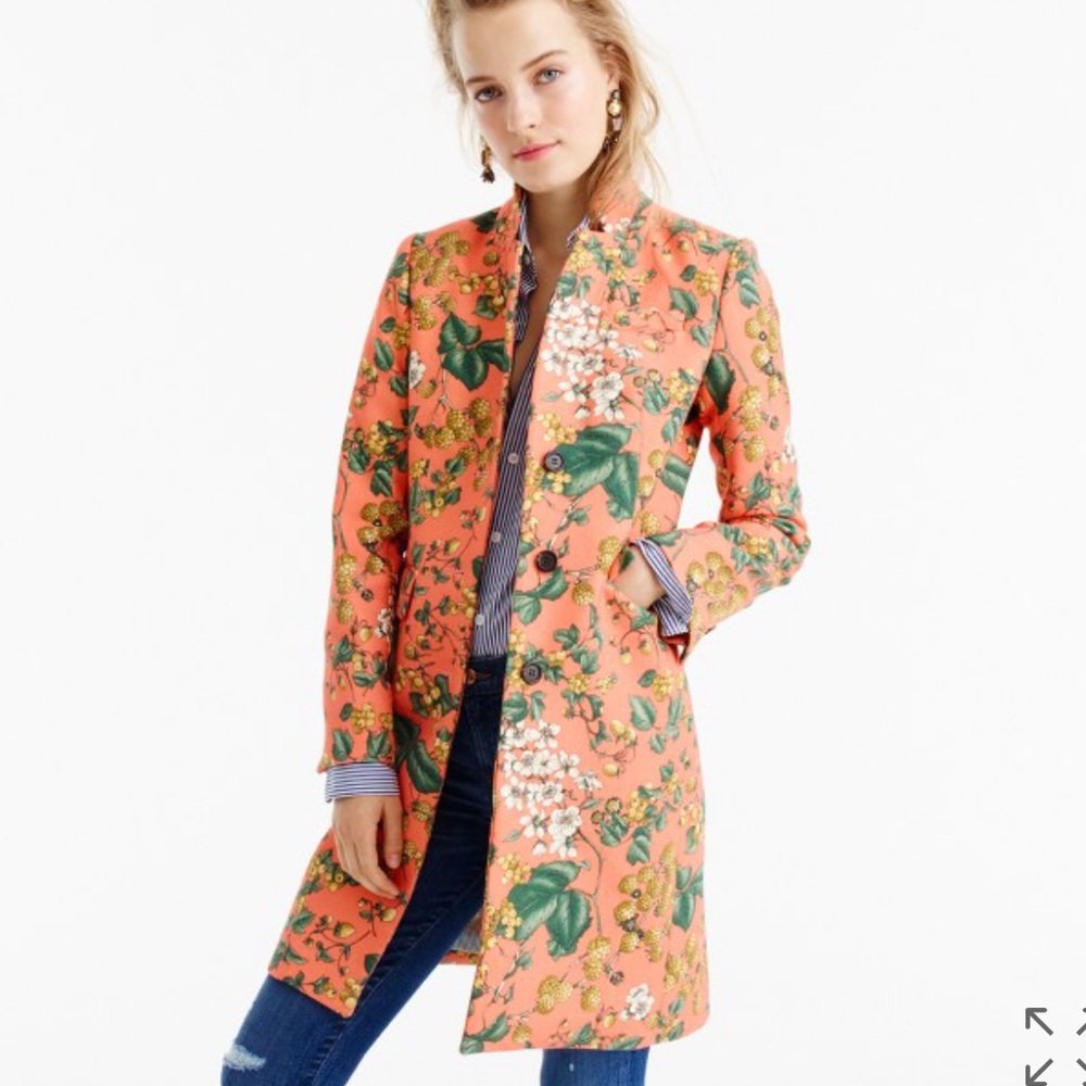 J Crew Collection regent coat